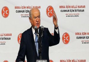 Bahçeli:  Öyle Bir Kavşaktayız ki... 